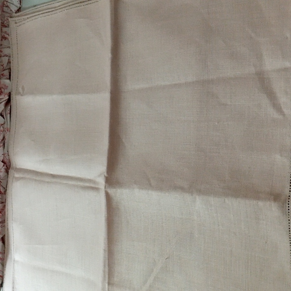 Pale Pink Linen Napkins Set of 4